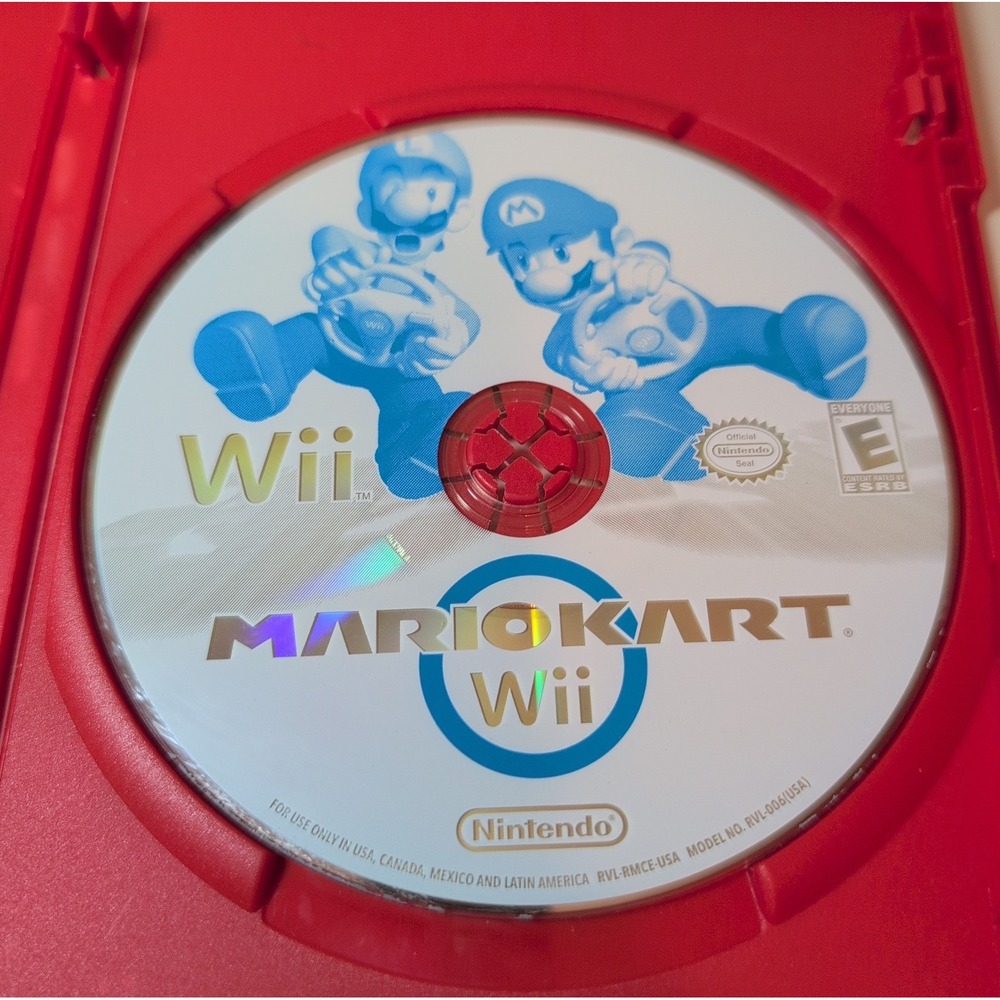 Mario Kart Wii Nintendo Wii DISC ONLY No Case/Manual Tested & Working